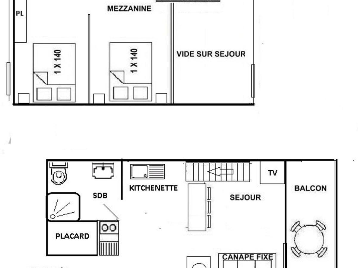 Studio Mezzanine Pour 4 Au Coeur Des Saisies - Fr-1-594-307 Hauteluce Dış mekan fotoğraf